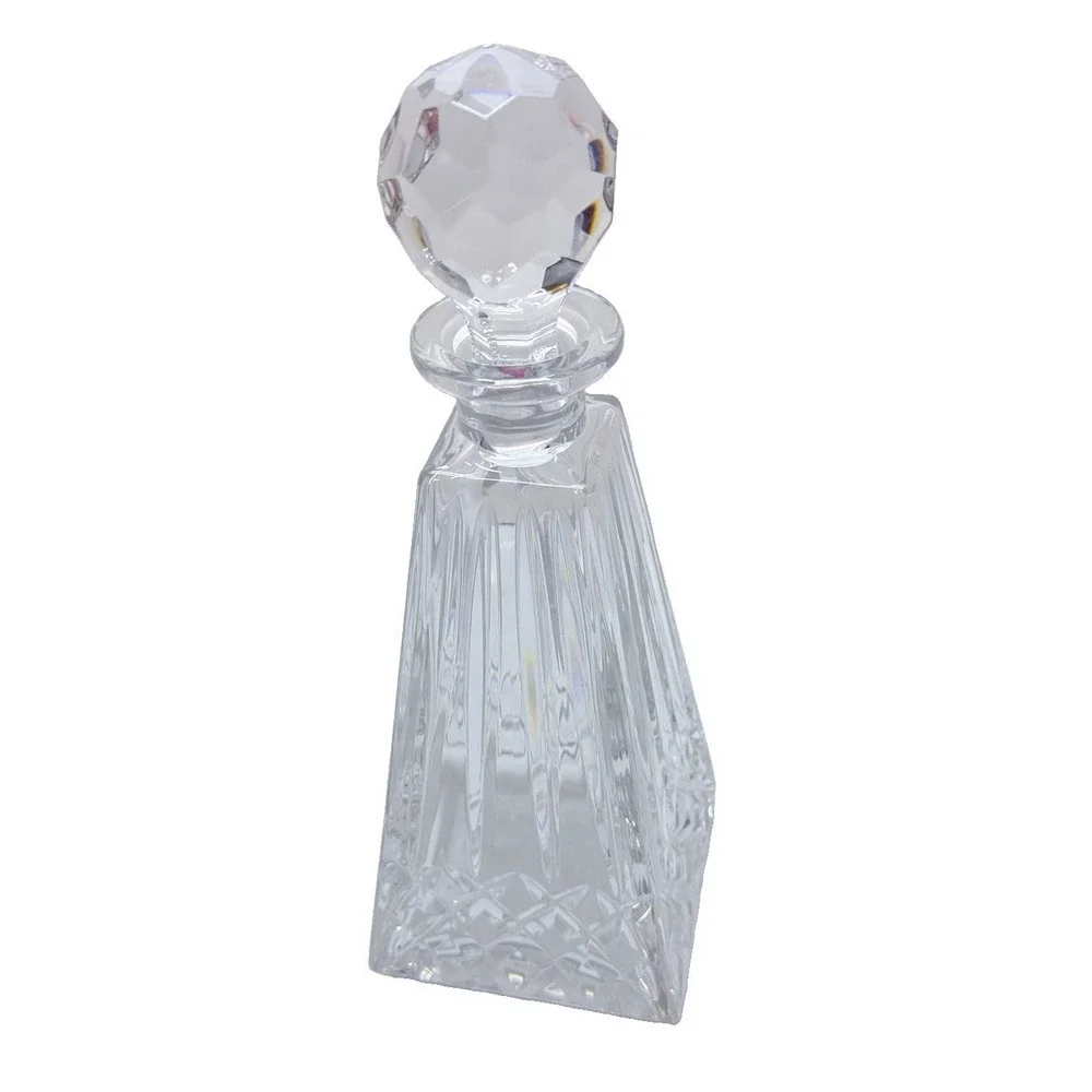 Waterford Crystal Lissadel Decanter Irish Lead Crystal Barware w/ Stopper